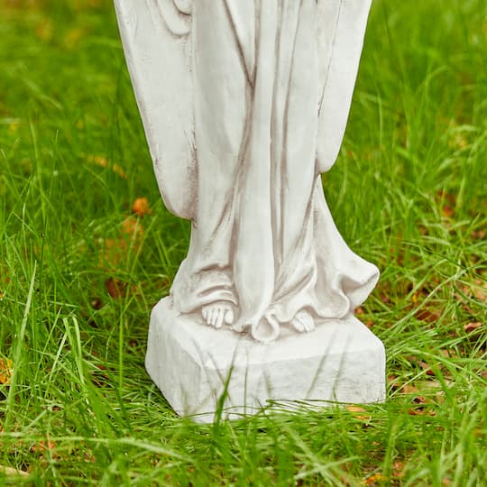 Glitzhome® 20.5" Standing Archangel Garden Statue